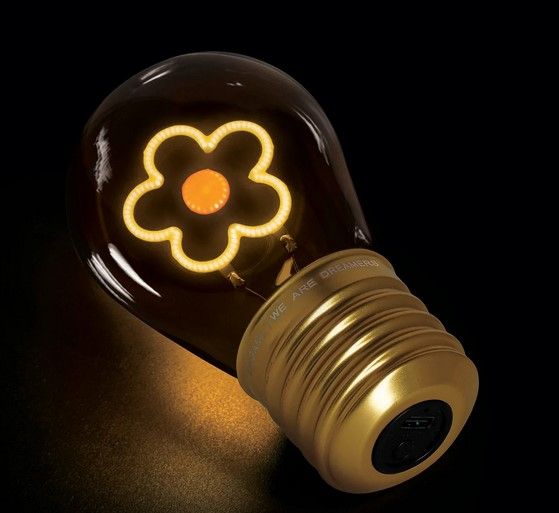 BULB FICTION LAMPE EN FORME D AMPOULE DAISY