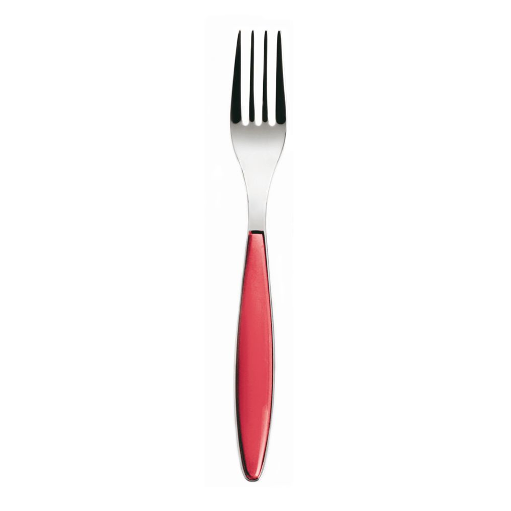 Fourchette de table Feeling ROUGE