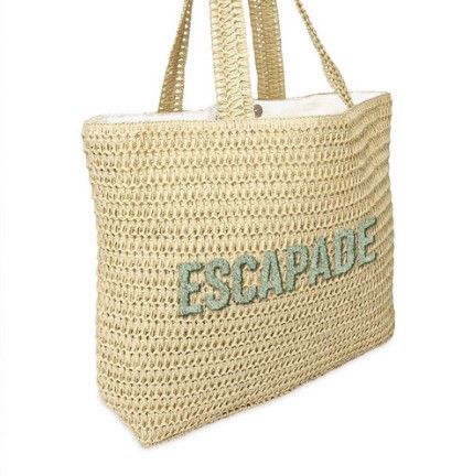 SAC ÉTÉ RAPHIA TUFTE ESCAPADE