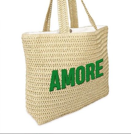 SAC ÉTÉ RAPHIA TUFTE AMORE