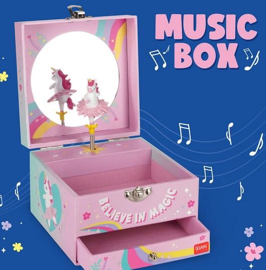 BOITE A BIJOUX MUSICALE LICORNE