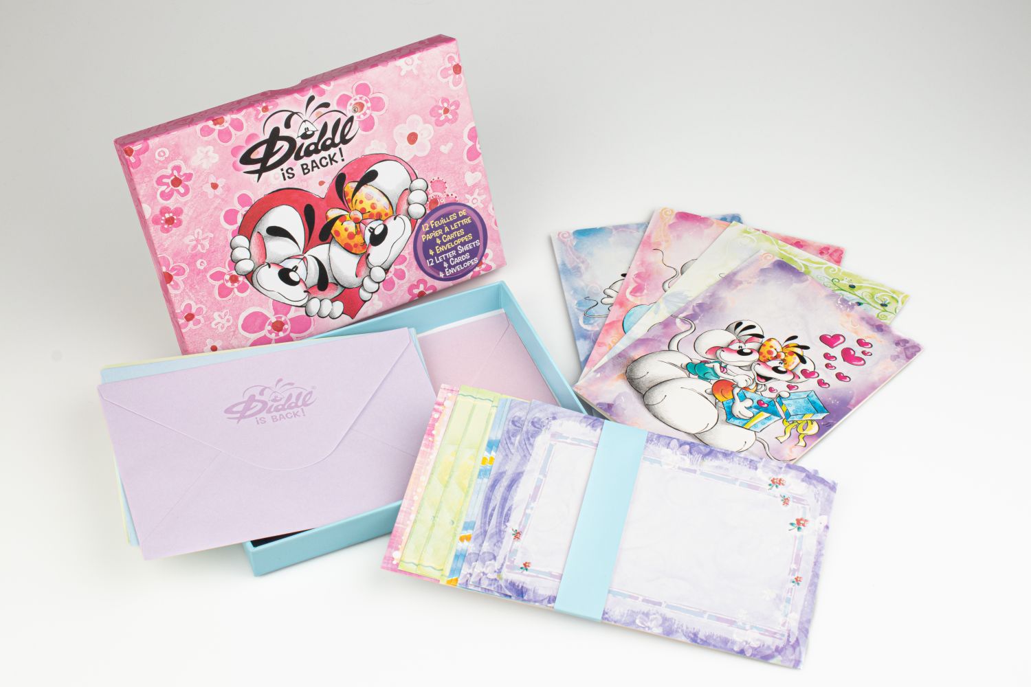 SET DE PAPIERS A LETTRES DIDDL