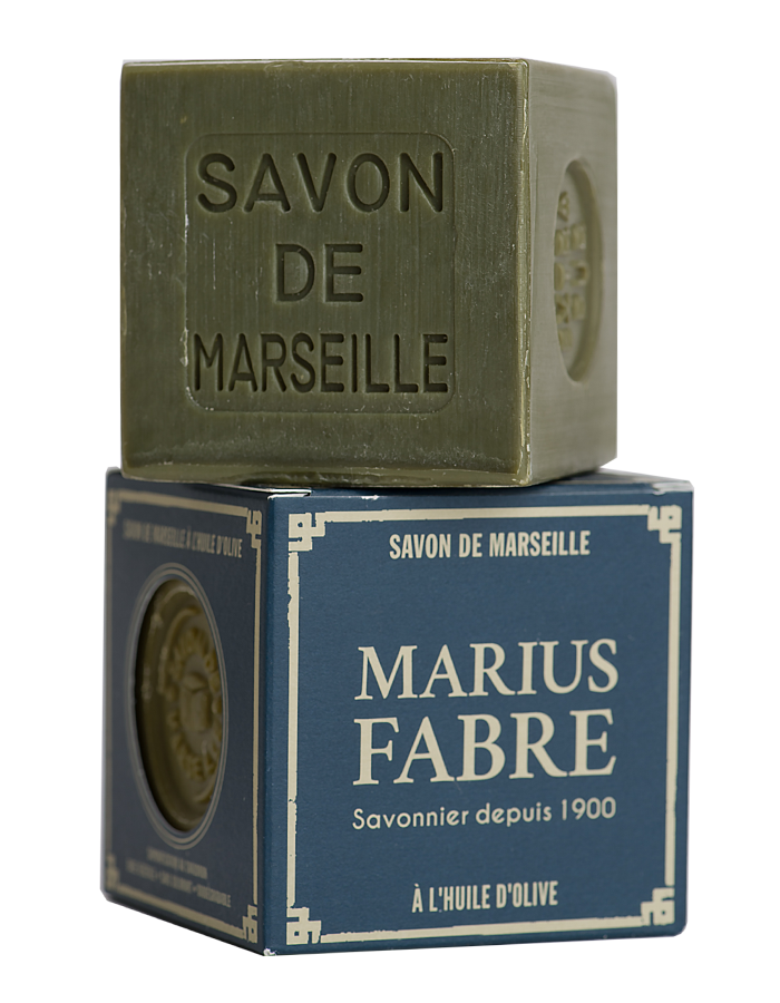 SAVON DE MARSEILLE A L'HUILE D'OLIVE SANS HUILE DE PALME