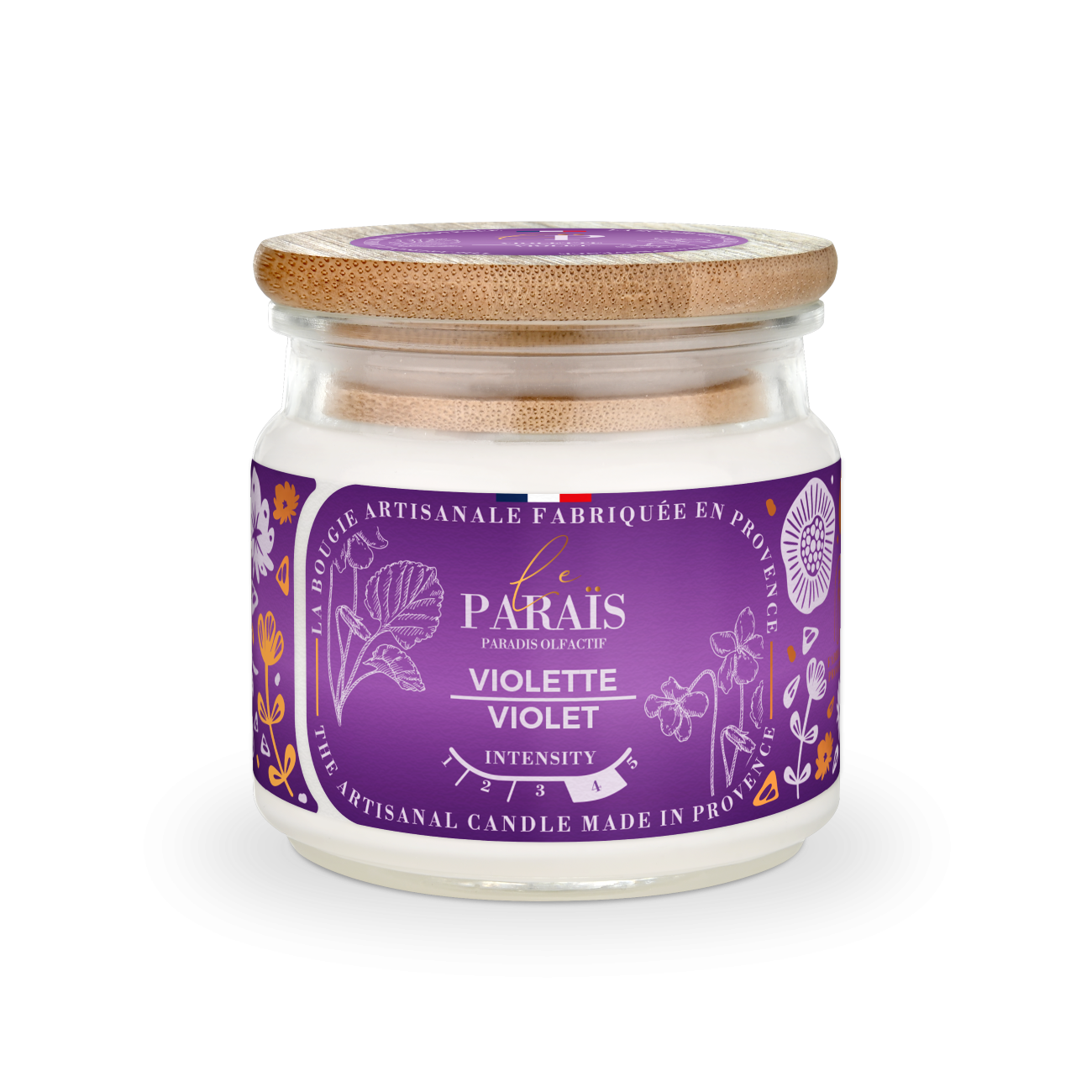 BOUGIE PARFUMEE VIOLETTE