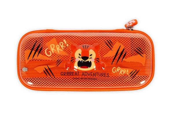 TROUSSE TRANSPARENTE RIGIDE TIGER