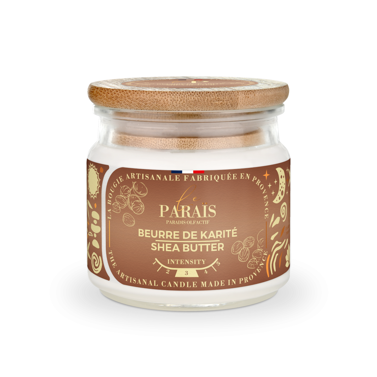 BOUGIE PARFUMEE BEURRE DE KARITE