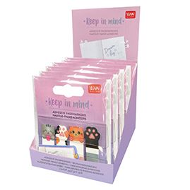 MARQUES PAGES ADHESIFS KITTY