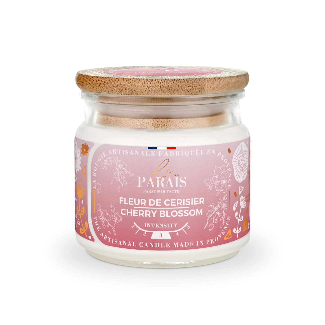 BOUGIE PARFUMEE FLEURS DE CERISIER
