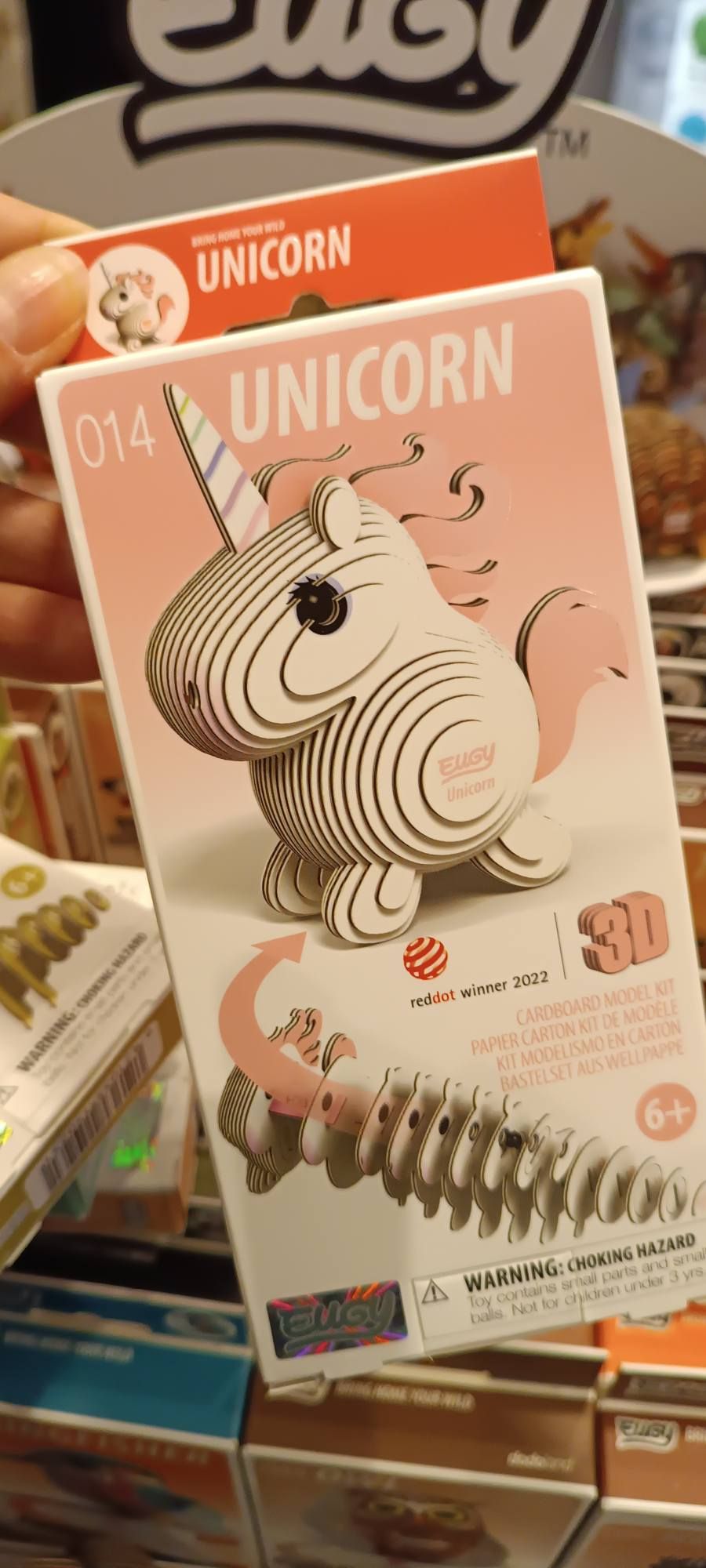 EUGY 3D LICORNE
