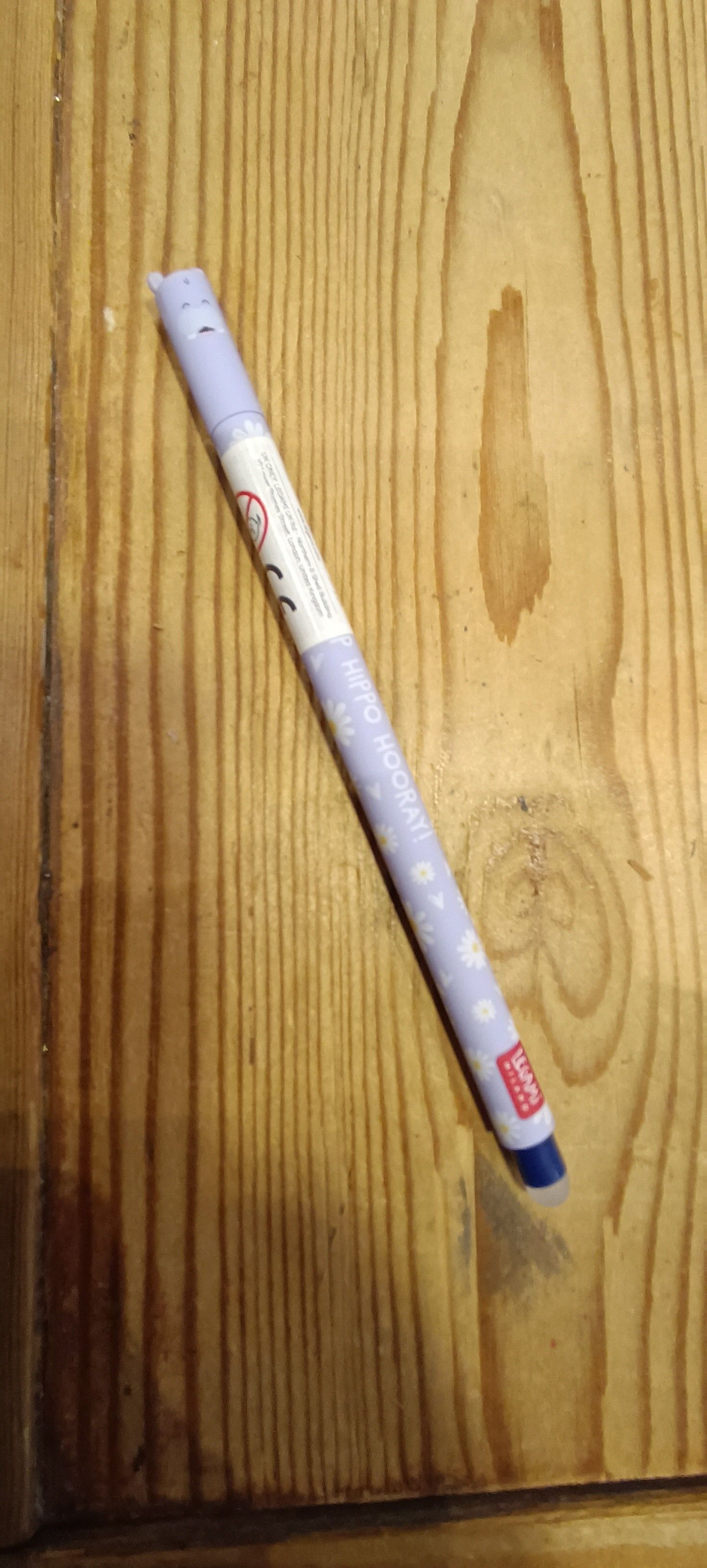 STYLO A ENCRE GEL EFFACABLE HIPPO