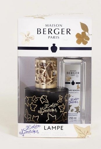 Coffret lampe Berger Pure Lolita Lempicka noire