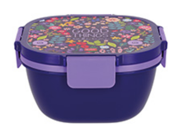 Lunch Box - Flowers - 1700 Ml
