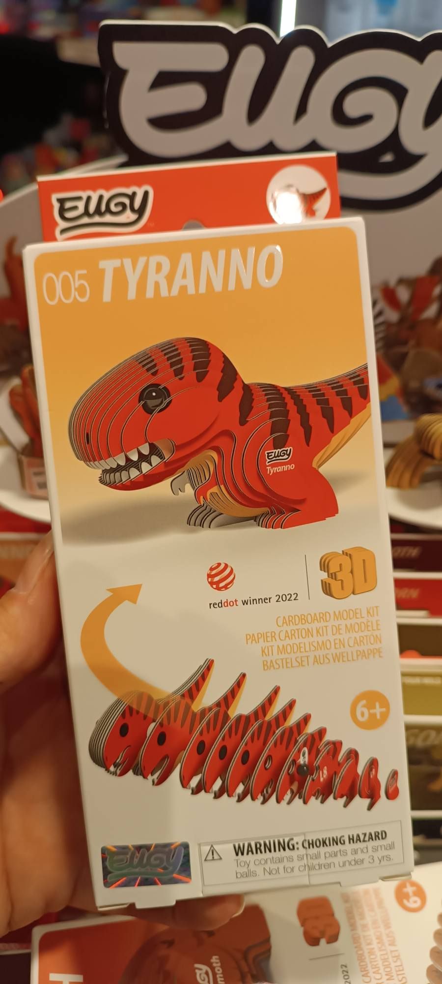 EUGY 3D DINOSAURE TYRANNO