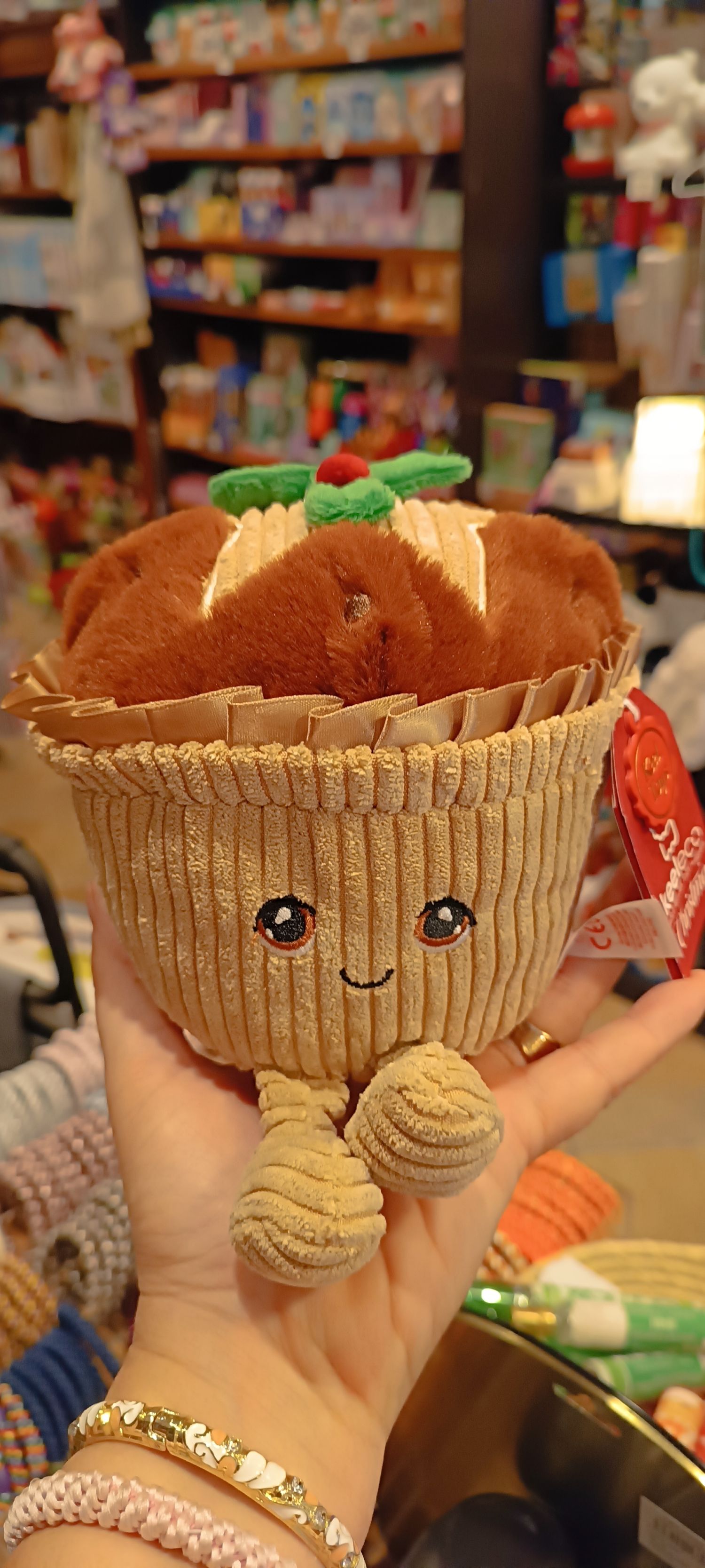 PELUCHE MUFFIN DE NOEL KEELECO
