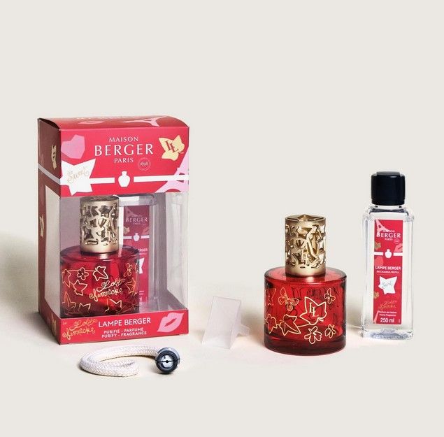 Coffret lampe Berger Pure Lolita Lempicka rouge