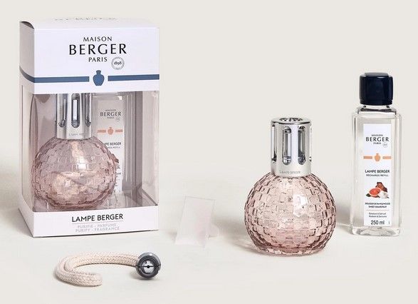 Coffret lampe Berger Disco Rose
