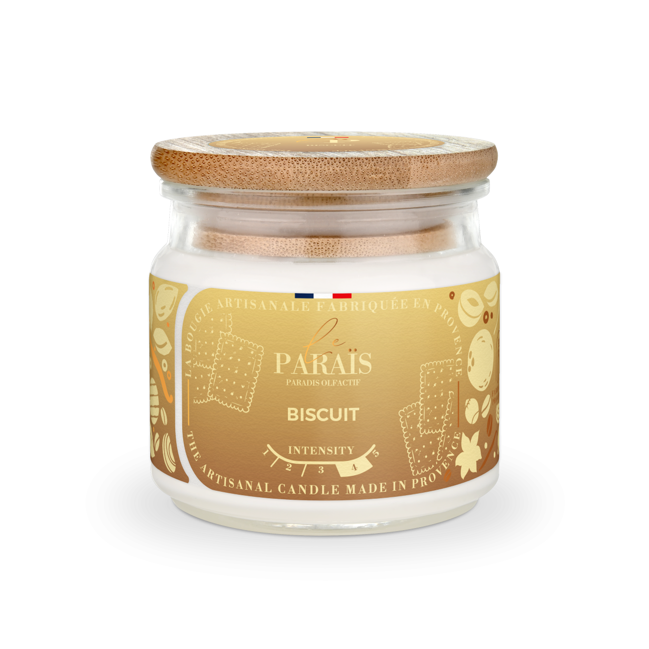 BOUGIE PARFUMEE BISCUIT