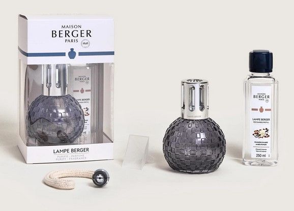 Coffret lampe Berger Disco Grise