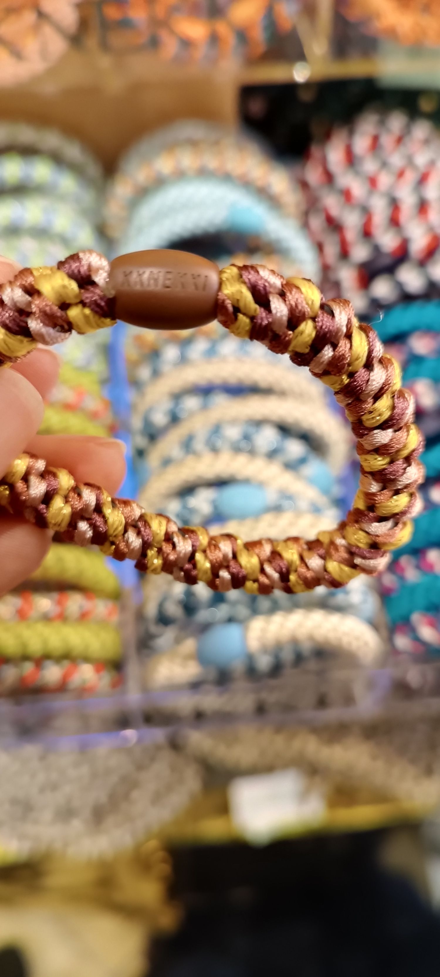 Kknekki Mélange bois de rose paillettes soleil