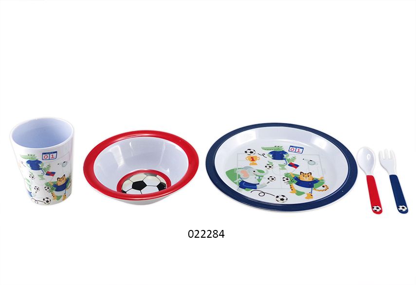 SET VAISSELLE 5 PIECES ZIZOU