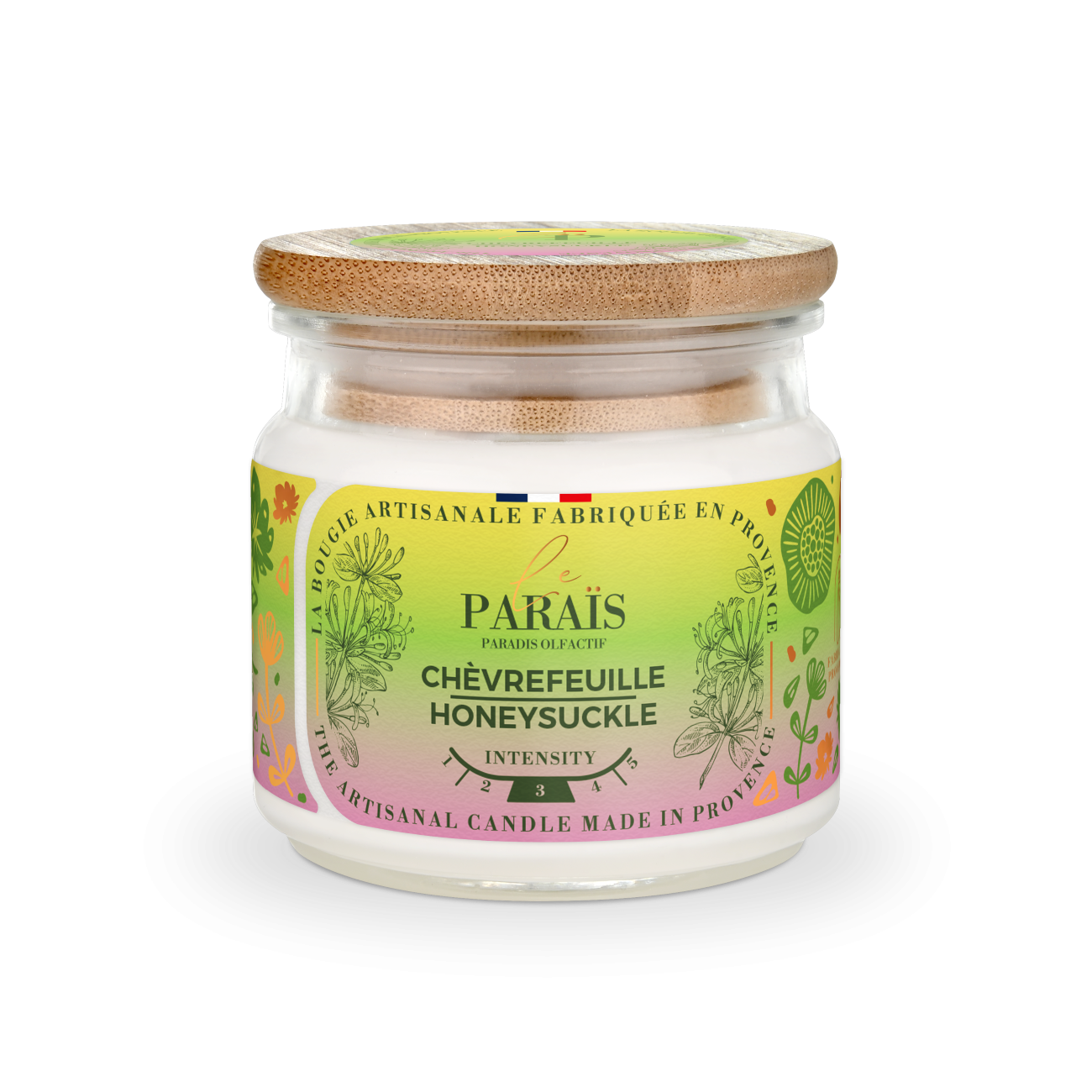 BOUGIE PARFUMEE CHEVREFEUILLE