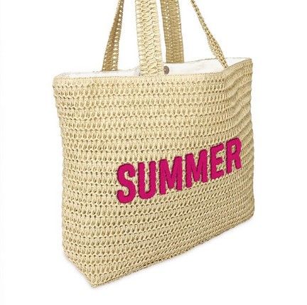 SAC ÉTÉ RAPHIA TUFTE SUMMER