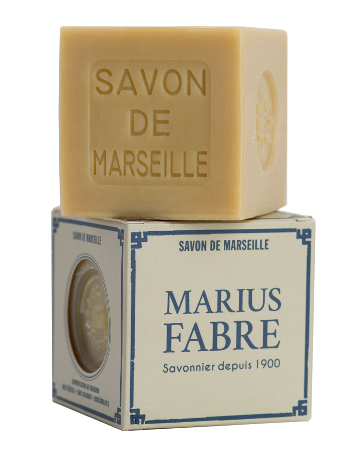 SAVON DE MARSEILLE POUR LE LINGE 400G SANS HUILE DE PALME EN ETUI