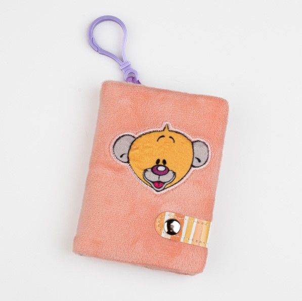 Mini cahier Pimboli orange peluche : une explosion de bonne humeur en format poche