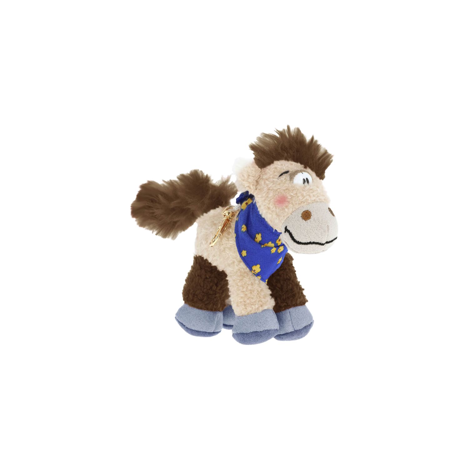 PORTE CLE CHEVAL LOUPSILY PELUCHE 15CM