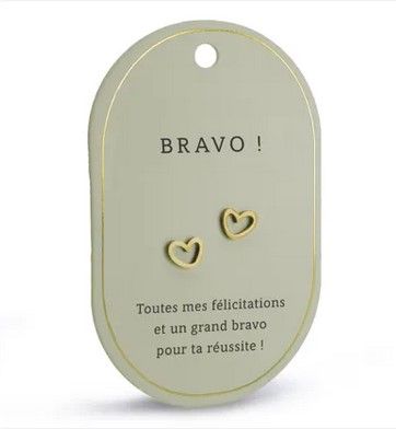 Boucles d'oreilles Bravo