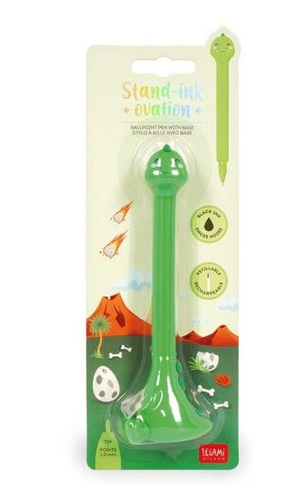 STYLO A BILLE DINO AVEC BASE