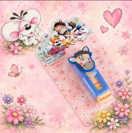 GOMME PARFUMEE EN STICK LOUPSILY