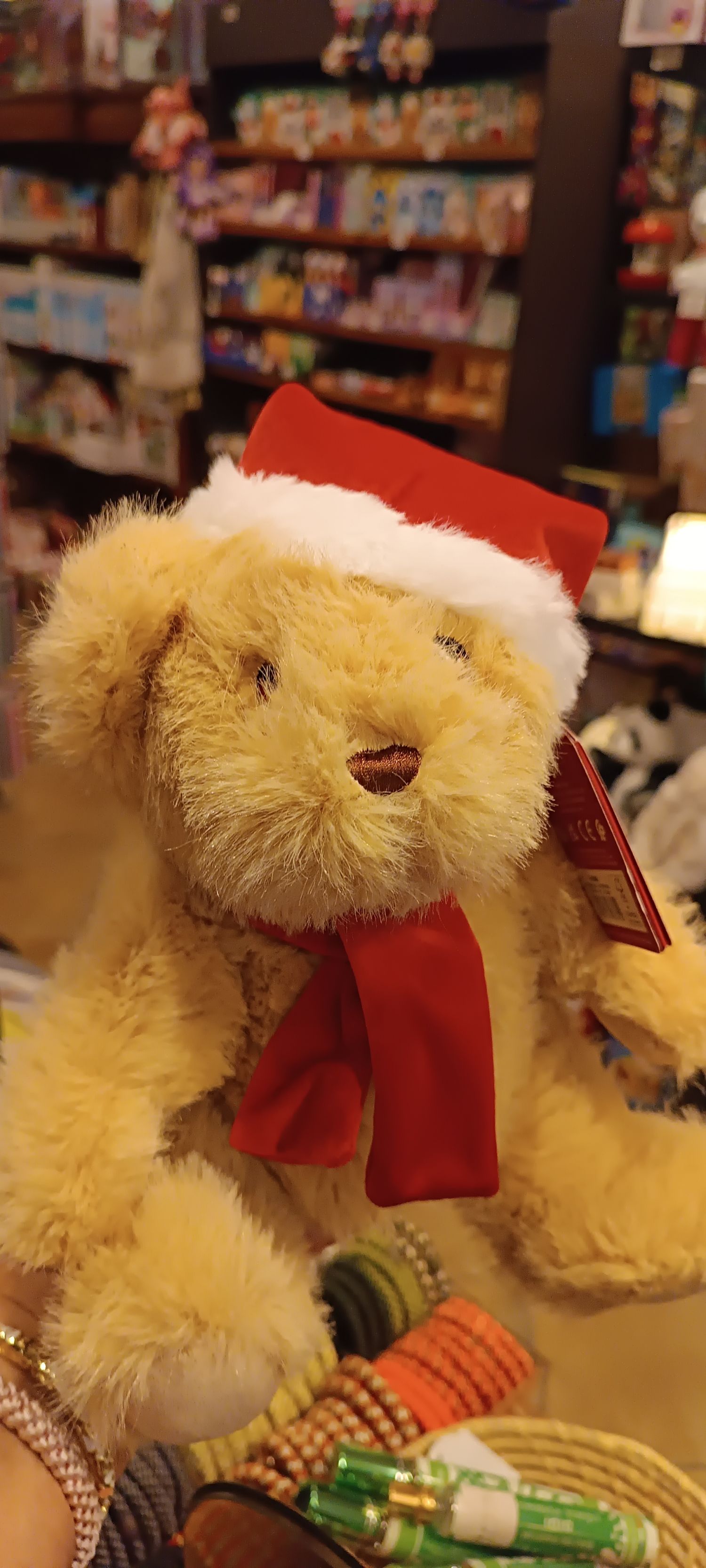 PELUCHE OURSON DE NOEL KEELECO