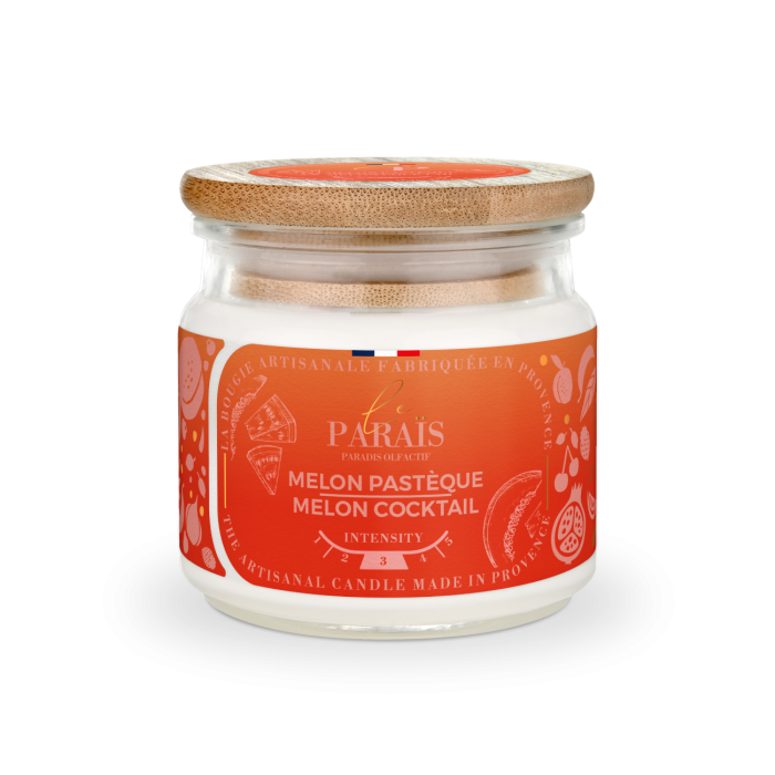 BOUGIE PARFUMEE MELON PASTEQUE