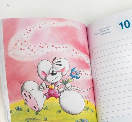 Agenda Diddl 2026-2027 : onze mois pour s’organiser avec la petite souris aux grandes pattes