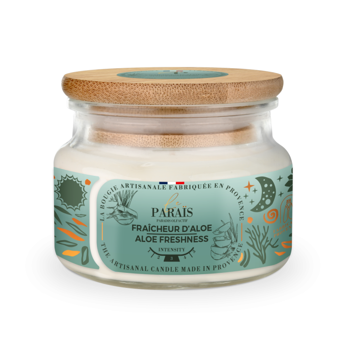 BOUGIE PARFUMEE FRAICHEUR D'ALOE