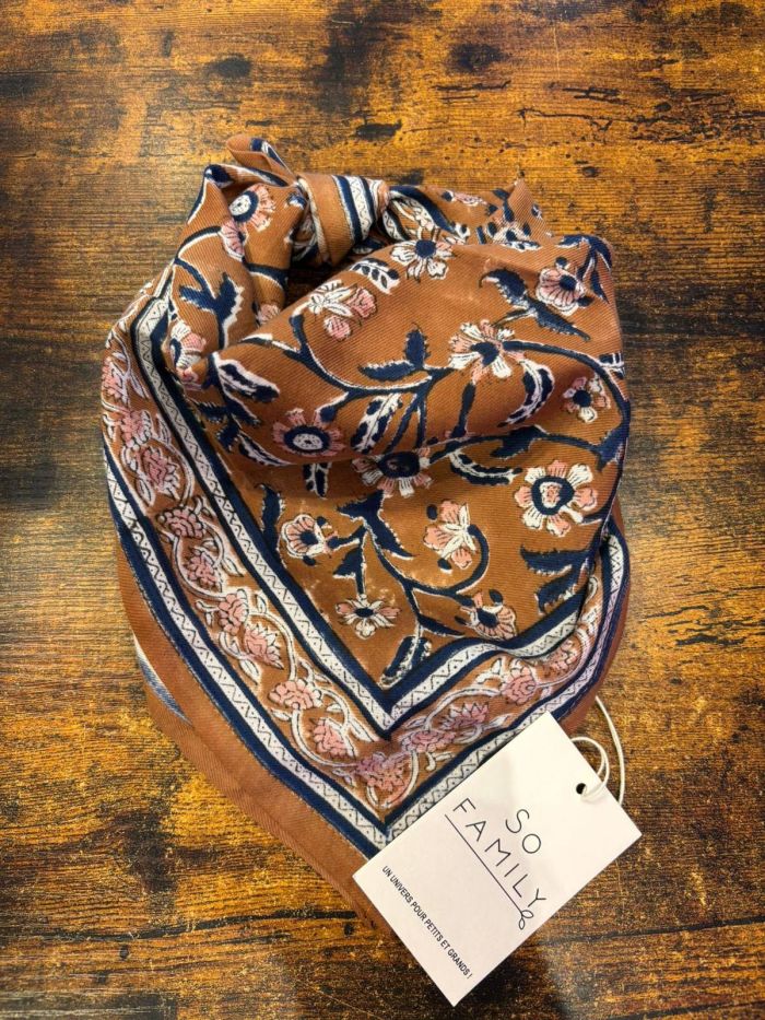 Foulard ABRICOT 50cm