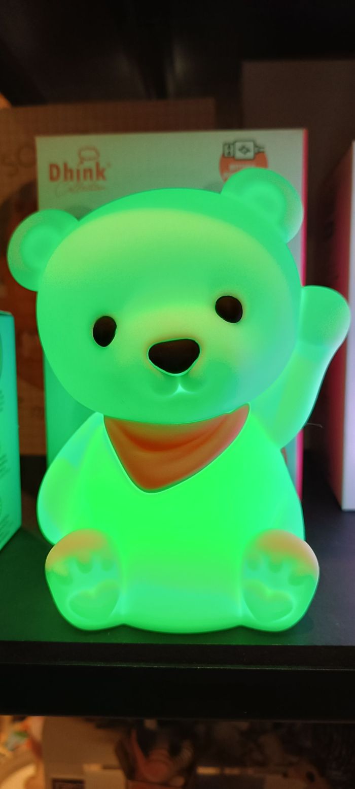 VEILLEUSE SOUPLE TOTO L'OURSON RECHARGEABLE