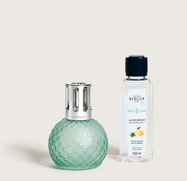 Coffret lampe Berger Disco Estivale Zeste de Verveine