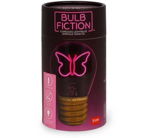 BULB FICTION LAMPE EN FORME D AMPOULE BUTTERFLY