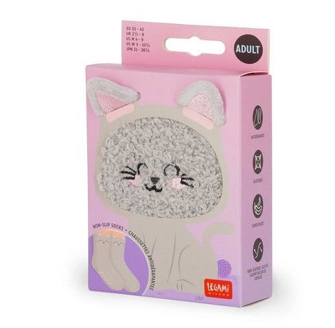CHAUSSETTE ANTIDERAPANTES ADULTES KITTY