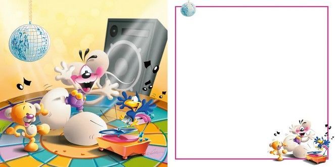 CARTE 3D DIDDL FELICITATIONS UN AN DE PLUS