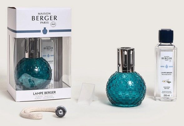 Coffret lampe Berger Disco verte