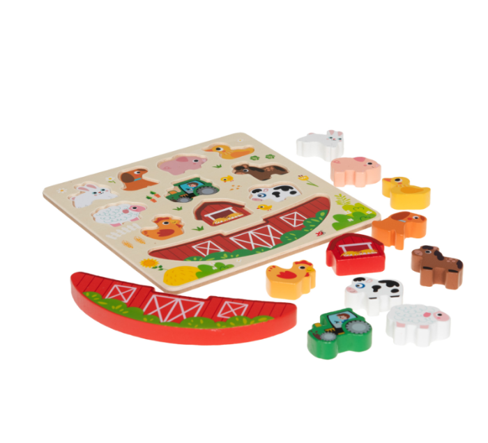 PUZZLE ANIMAUX DE LA FERME