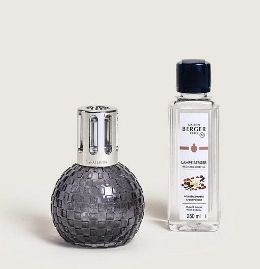 Coffret lampe Berger Disco Grise