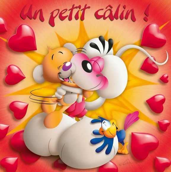 CARTE 3D DIDDL UN PETIT CALIN