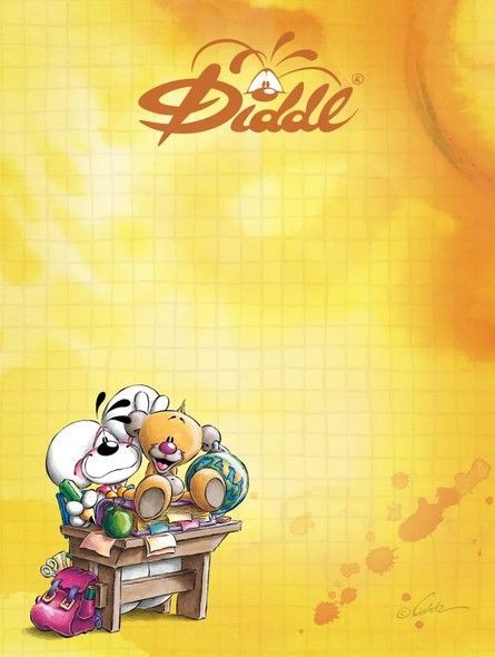 BLOC PARFUME A6 DIDDL & PIMBOLI JAUNE