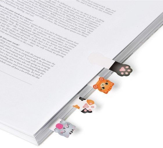 Marque-Pages Adhésifs Kitty - Keep in Mind