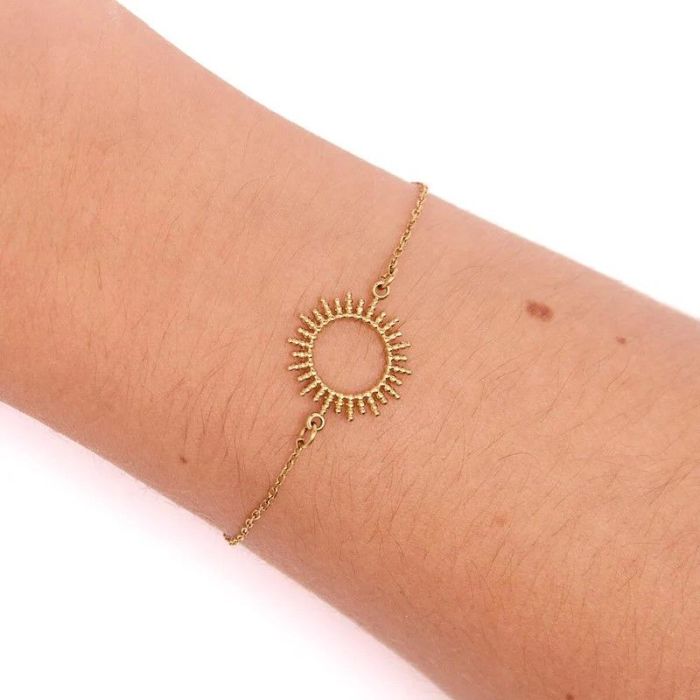BRACELET FIN DORE SOLEIL