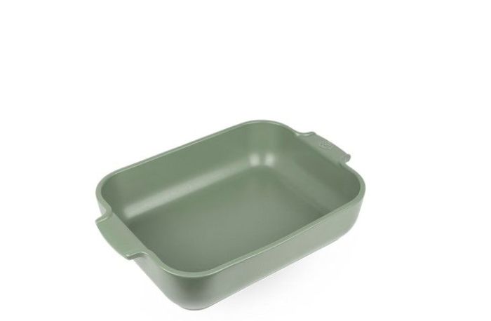 Appolia Plat Rectangulaire Vert Fougère 32 cm